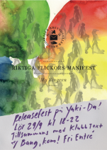 Flyer för kvällen Flyer för kvällen