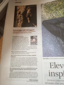 Pål Eggert i GP