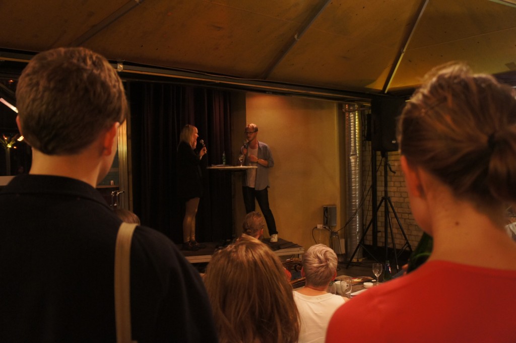 Elin Grelsson pratar Brevnoveller med Jens Klitgaard